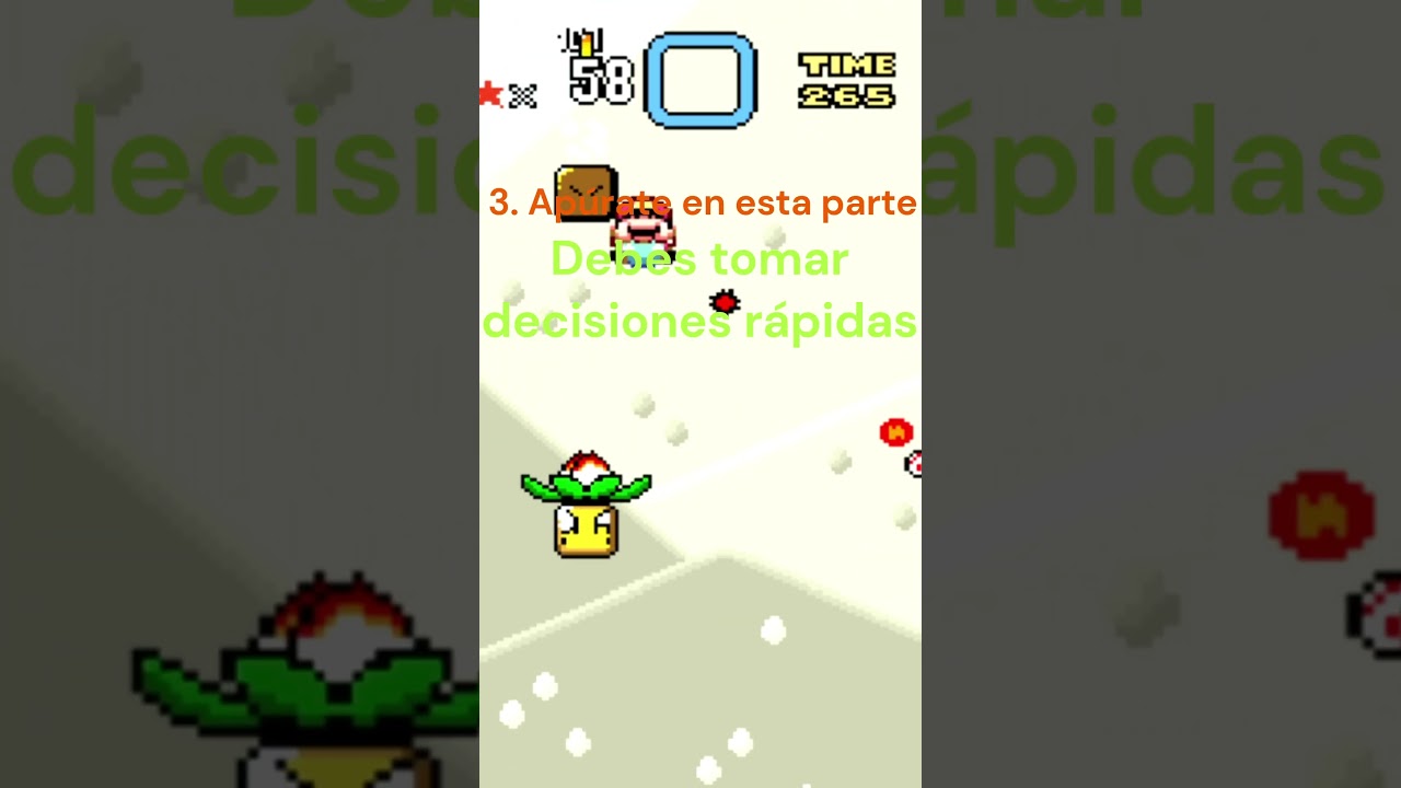&iquest;C&oacute;mo pasar Tubular? El nivel infernal de Super Mario World #nintendo #mario  #supermario  #tubular