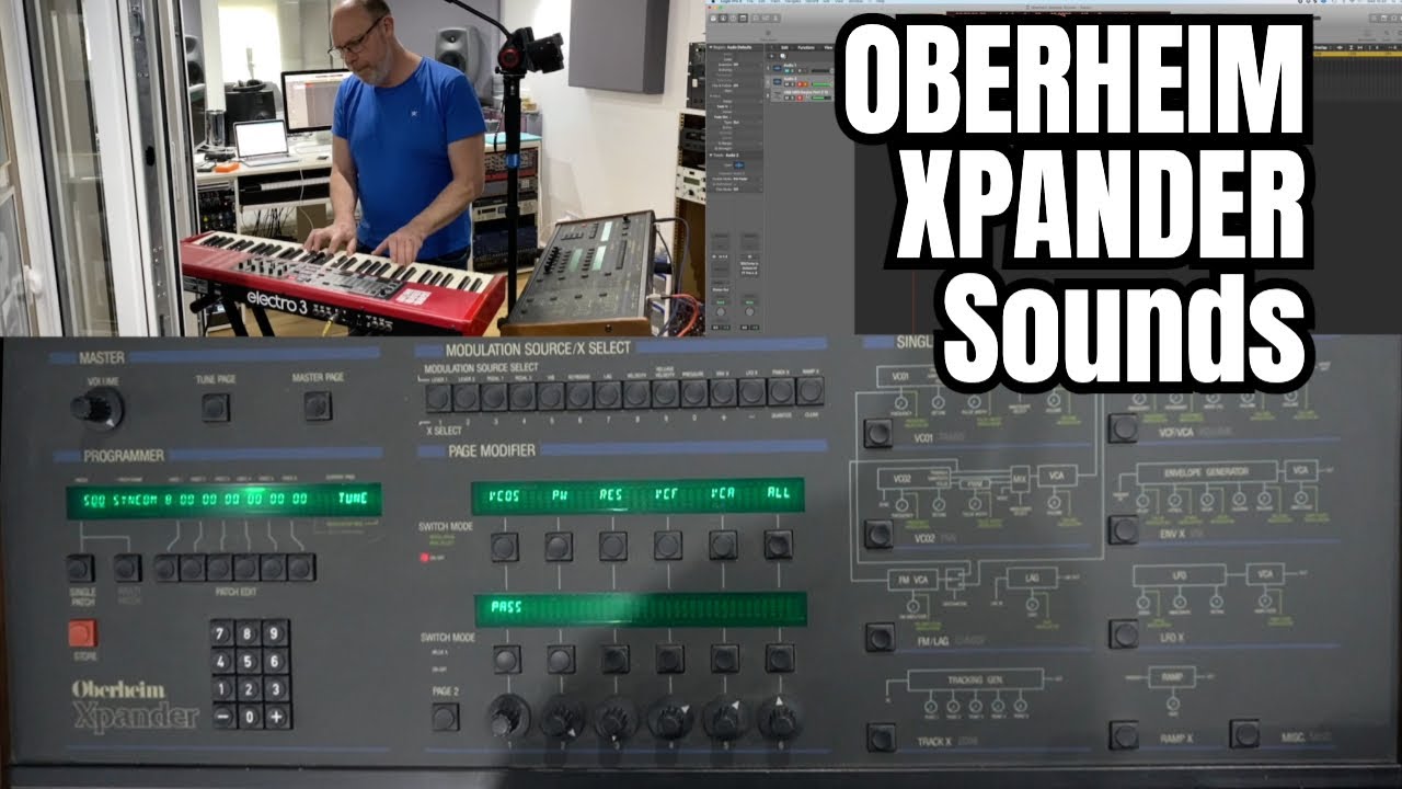 Oberheim Xpander – Famous Sounds – all 100 presets demonstrated