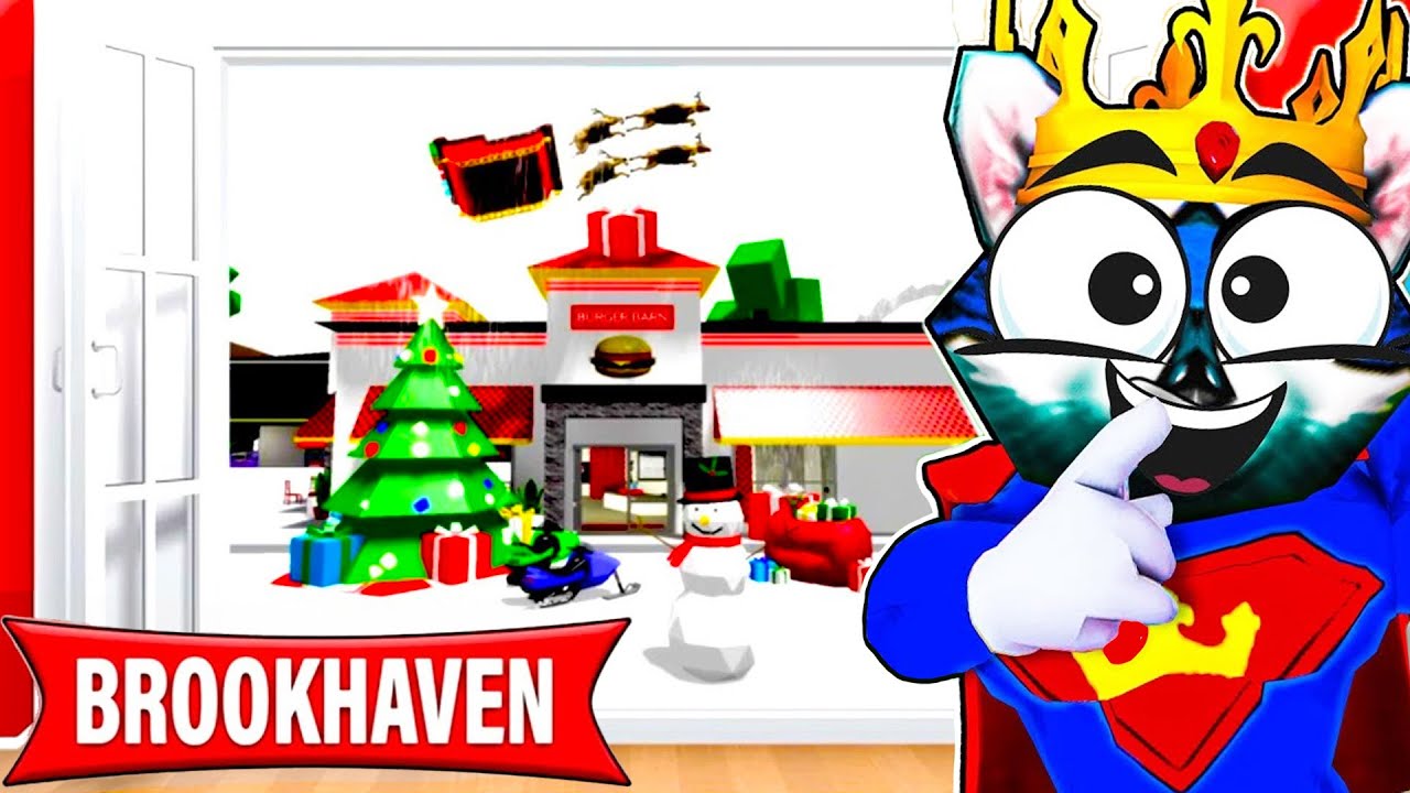 VÁNOČNÍ UPDATE + SKRYTÁ MÍSTA v Brookhavenu!😮