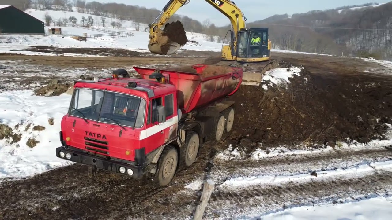 Hnoje 2024  (Man 8x8,Tatra 8x8,Tatra 6x6,Cat 314, JCB, Liebherr 722