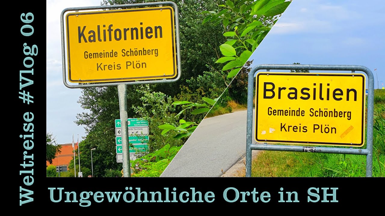 Weltreise durch Schleswig-Holstein #Vlog 06: Von Brasilien nach Kalifornien (Ostsee)