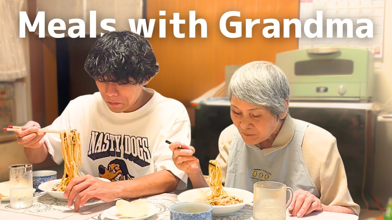 My Japanese Grandma Cooks Homemade Meat Sauce Pasta