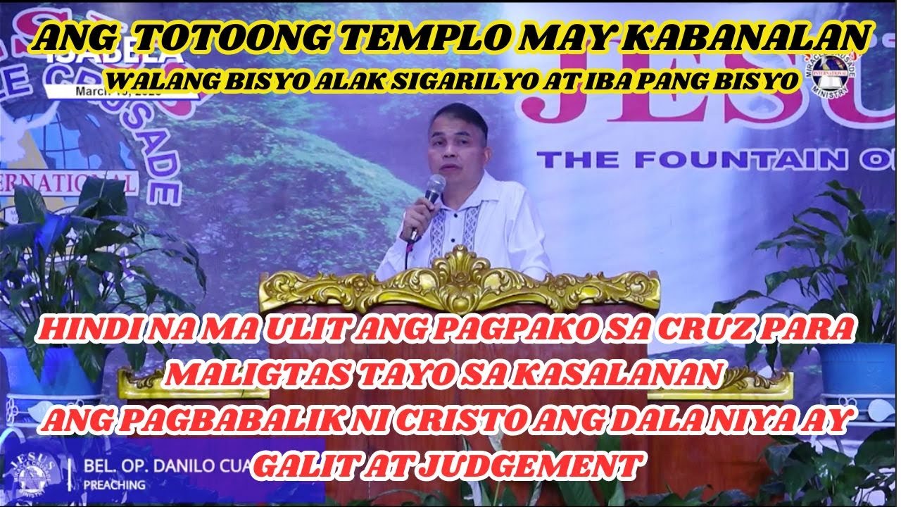 JMCIM PREACHING BEL. ORDAINED PREACHER DANNY CUARTEROS March 10, 2023