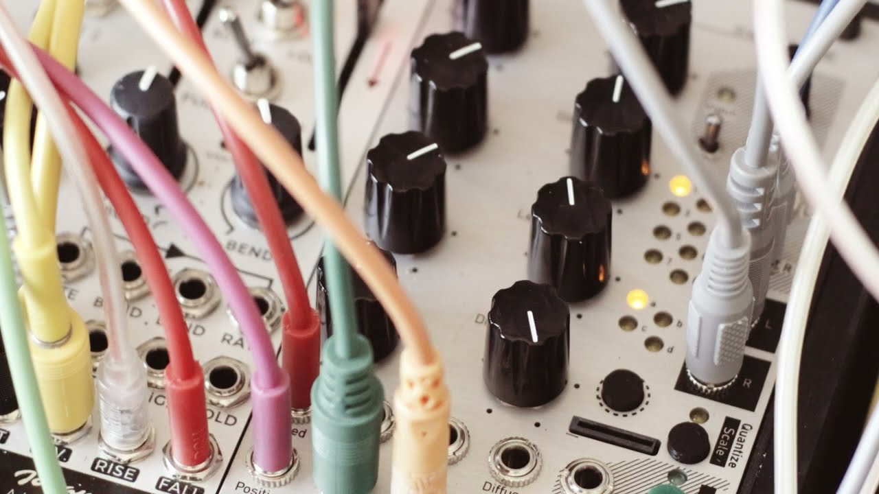 Running a guitar through a euorack granular processor featuring Miso CORNFLAKES