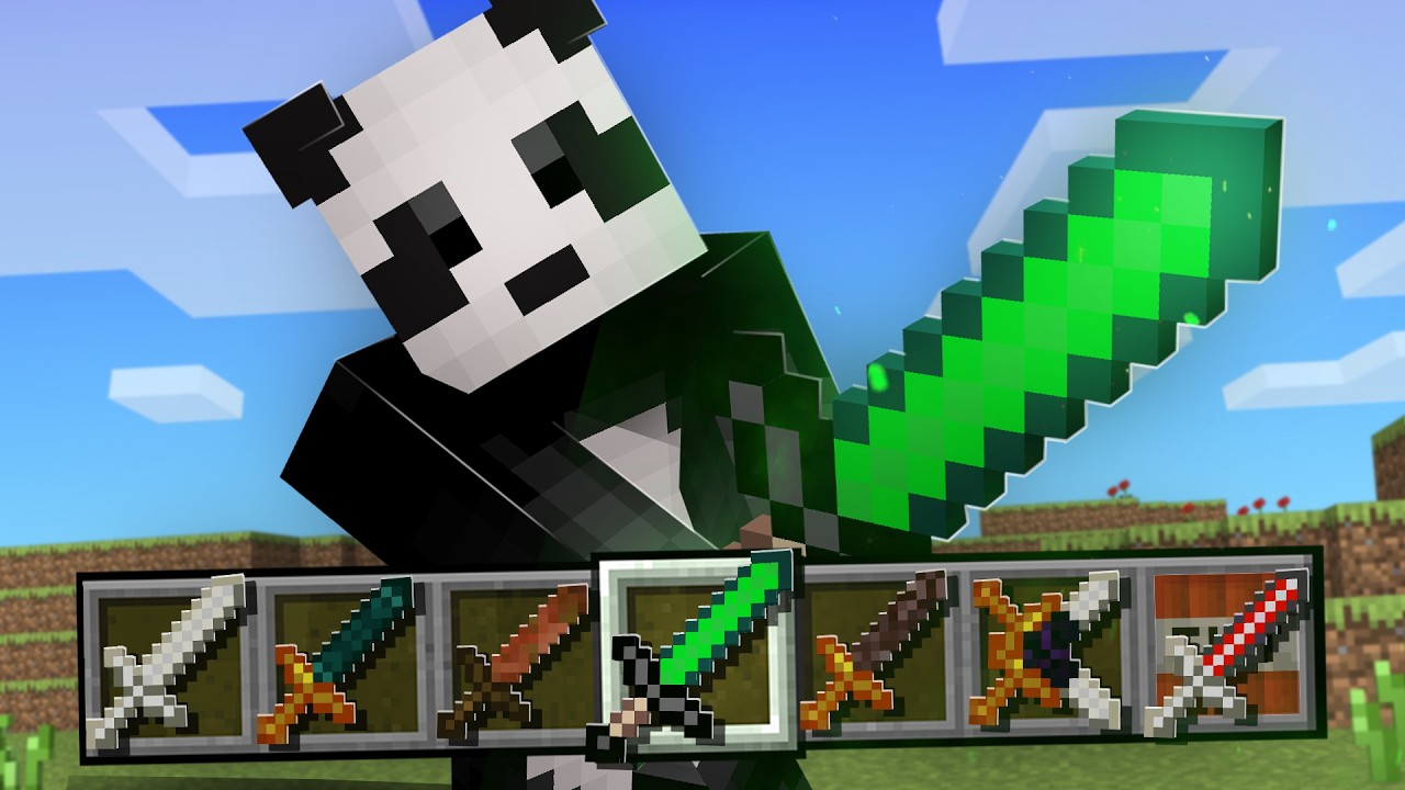 MINECRAFT pero hay ESPADAS OP
