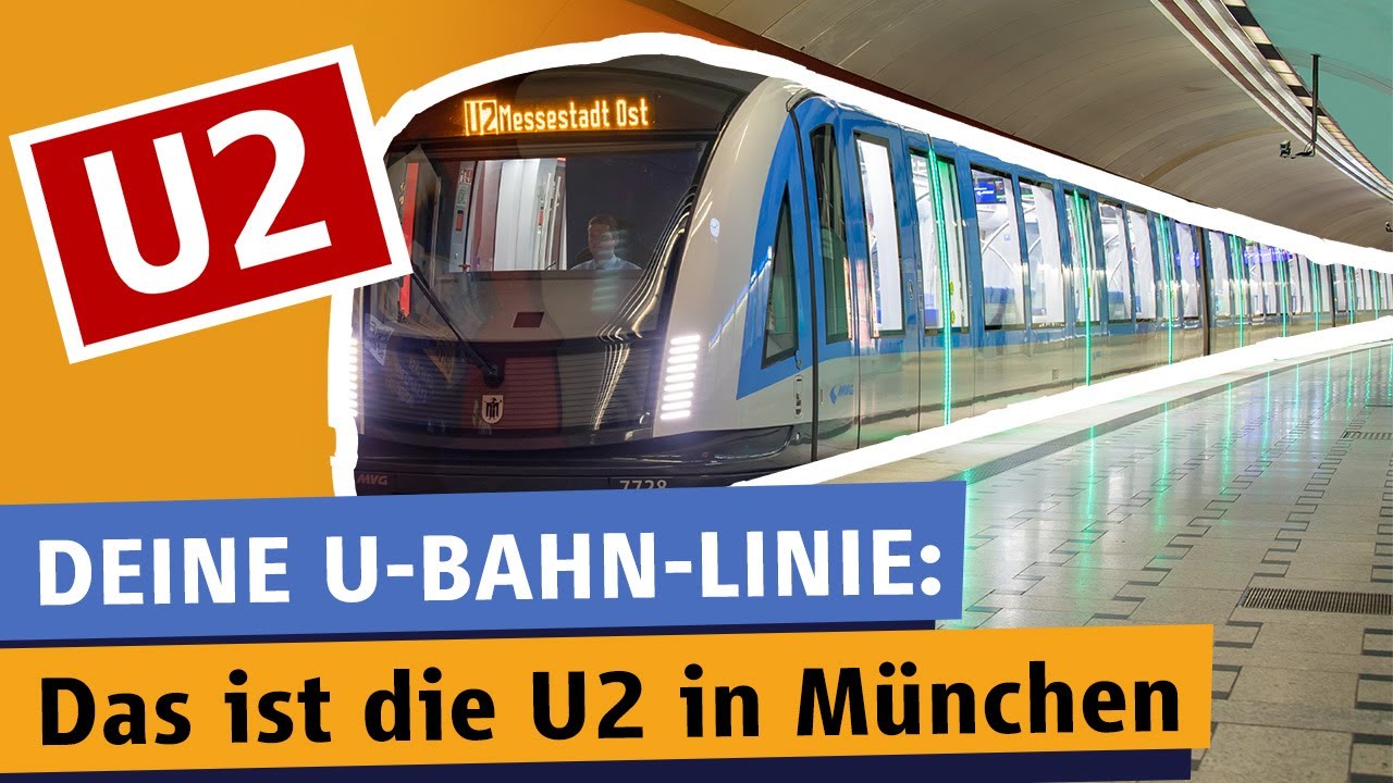 Münchner U-Bahn-Linien: Das ist die U2 - Führerstandsmitfahrt 2023
