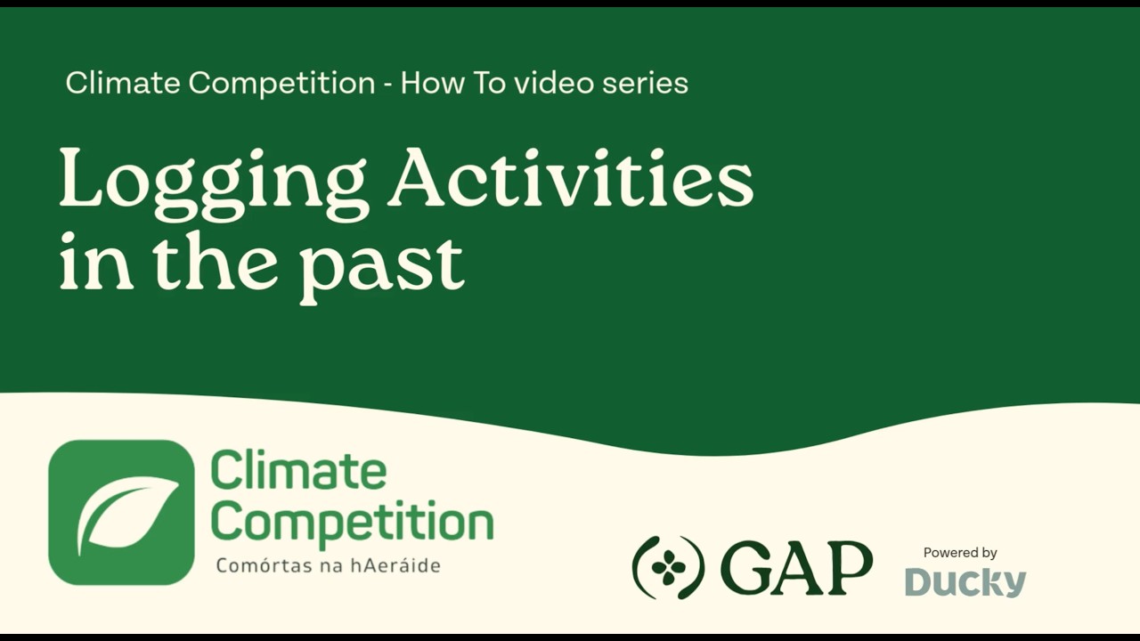 How to log activities if you missed a day