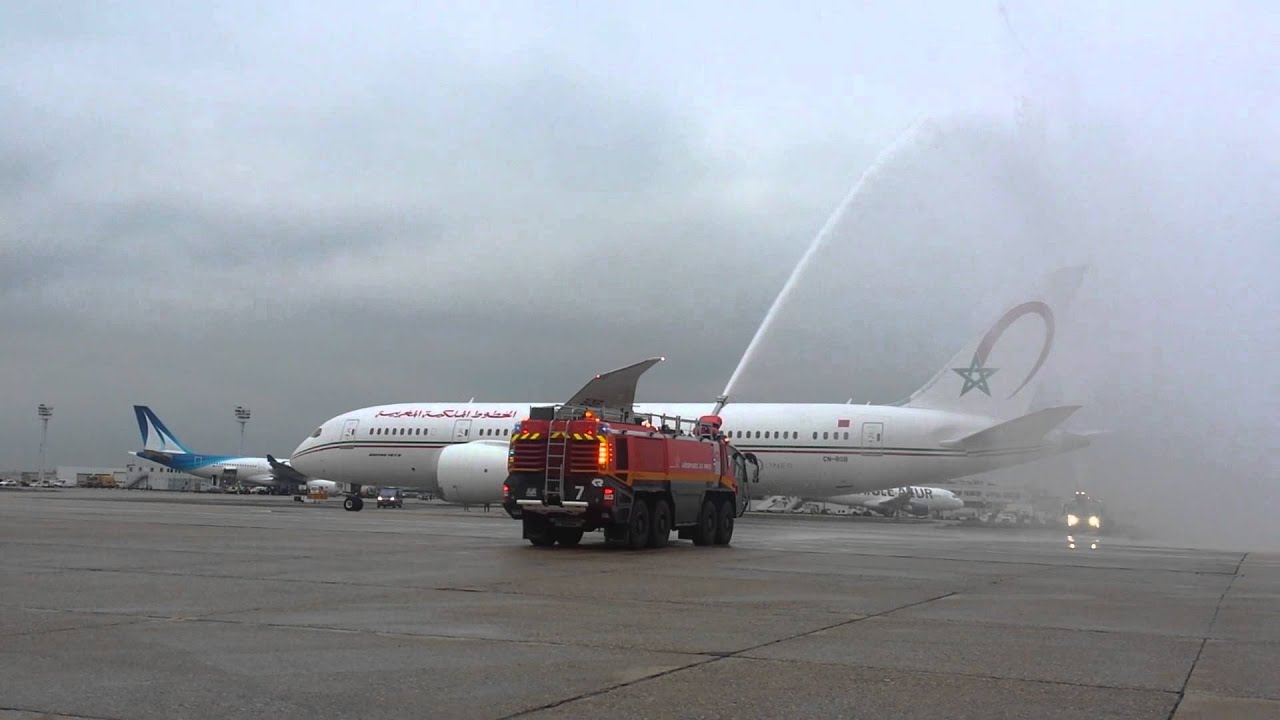 B787-800 ROYAL AIR MAROC ORLY SUD 1ère venue