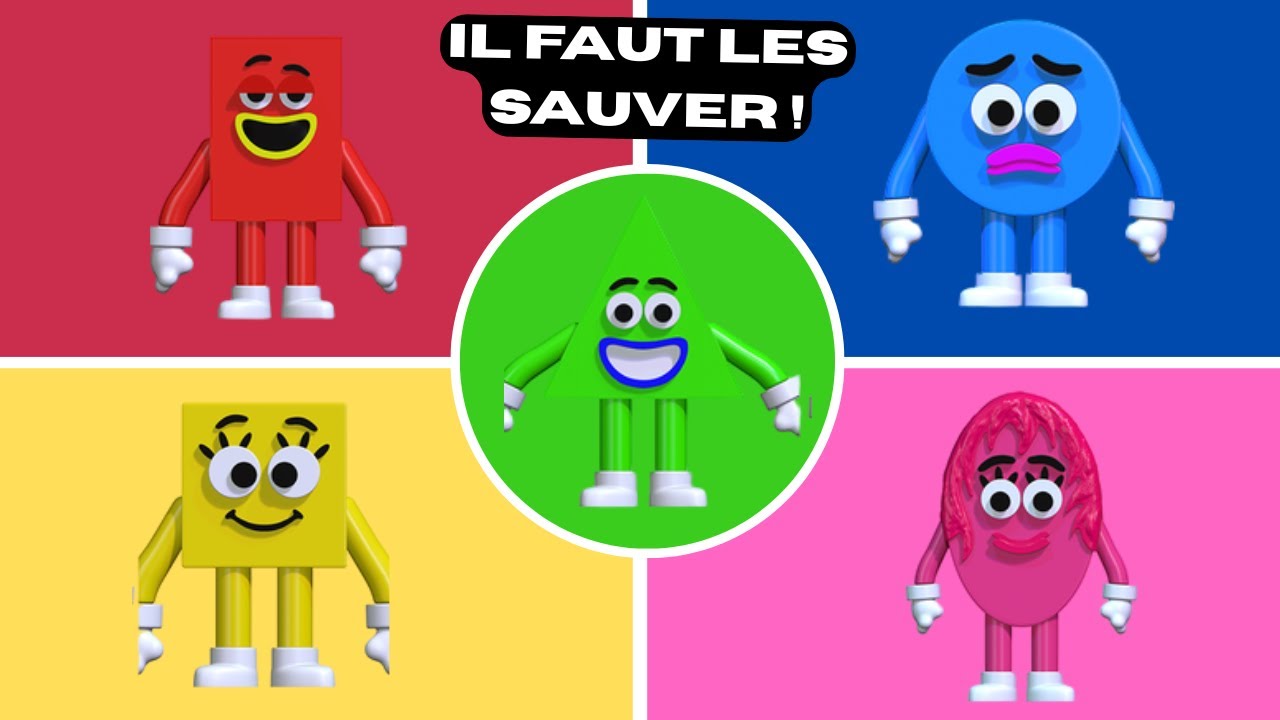 JE DOIS TOUS LES SAUVER ! | Save The Shapes [Chapitre 1]