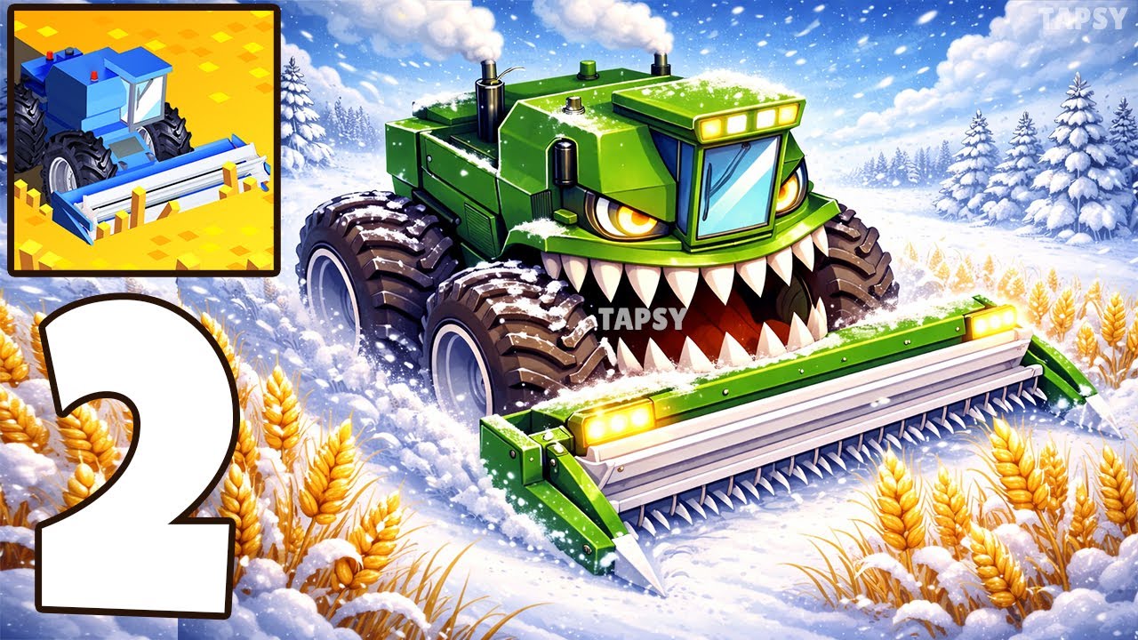 🌾Harvest.io Gameplay Walkthrough Part 2 &ndash; Bigger Fields & Faster Farming (Android,iOS)