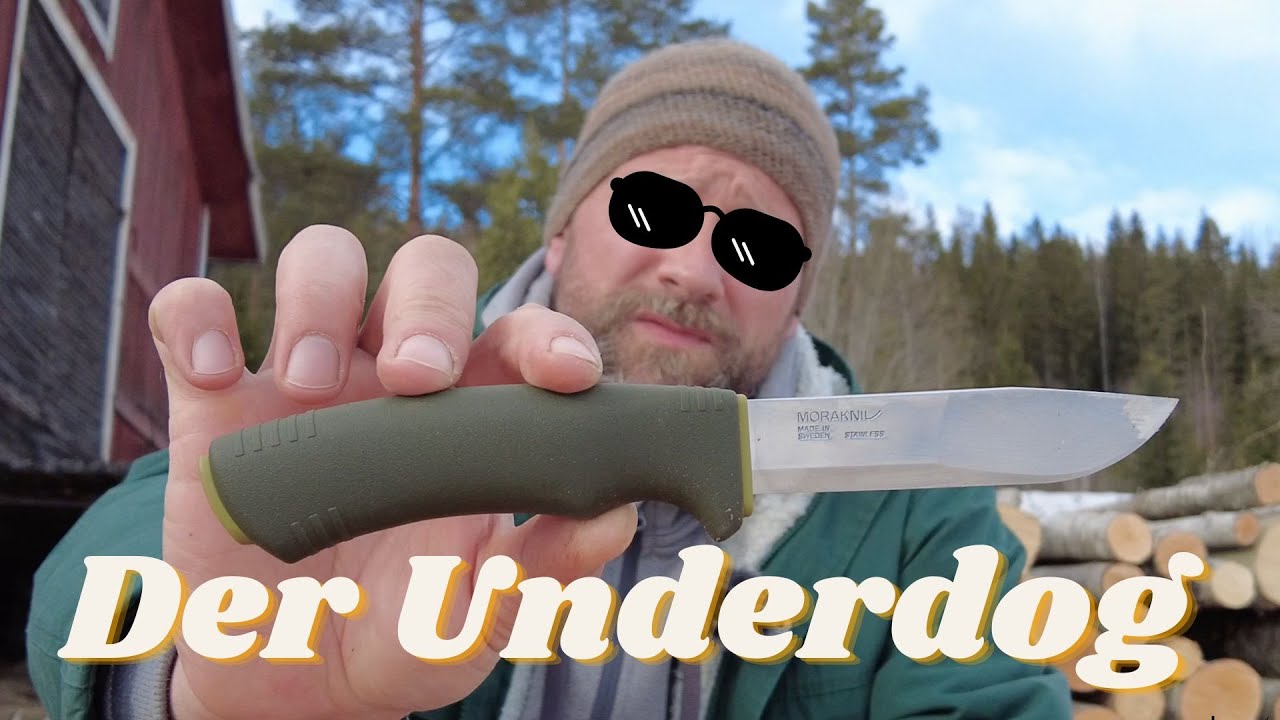 Der Underdog 🐕 Bushcraft Forest von #morakniv