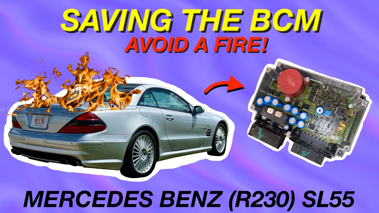 HOW TO: Avoiding BCM Failure in Mercedes SL55 SL500 SL350 SL550 SL600 SL65 (R230)