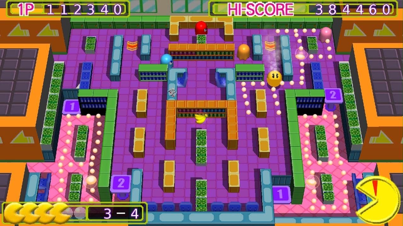 an honest gameplay of... PAC-MAN Arrangement (2005, Part II)