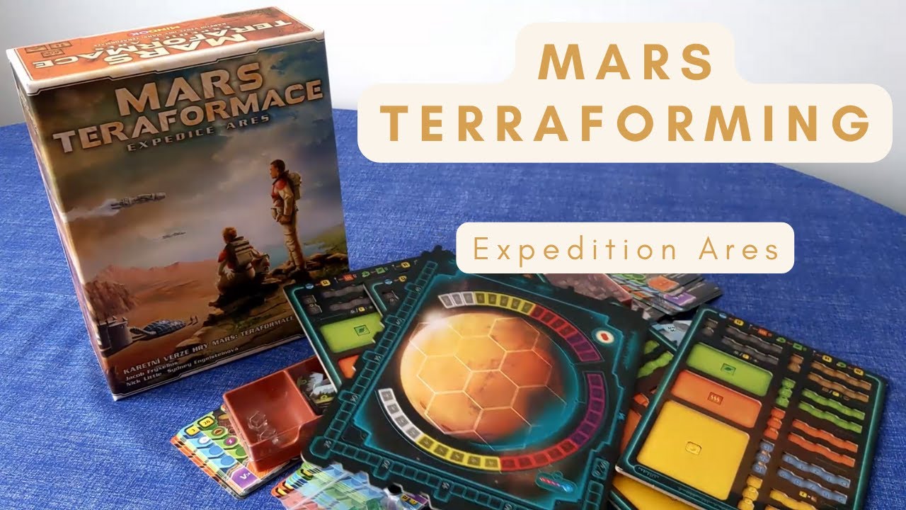 Mars Teraformace: Expedice Ares - co najdete v krabici, jak se hraje a recenze. Získá cenu Bobeše?