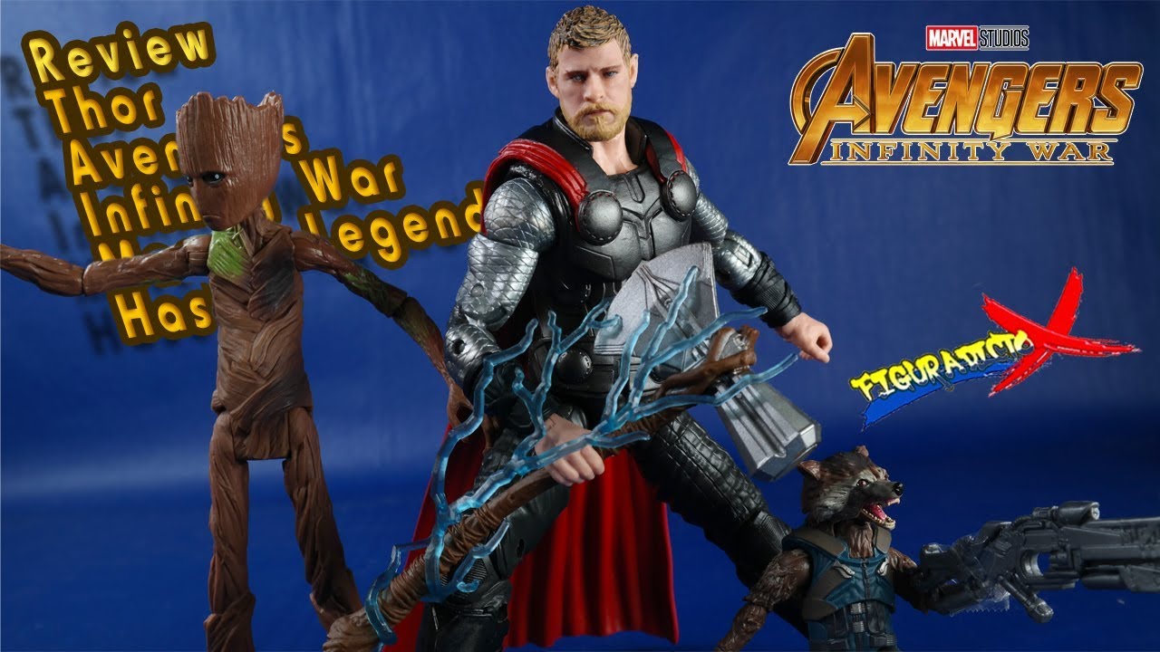 Review Thor Avengers Infinity War Cull Obsidian BAF Marvel Legends 2018 Revision Español