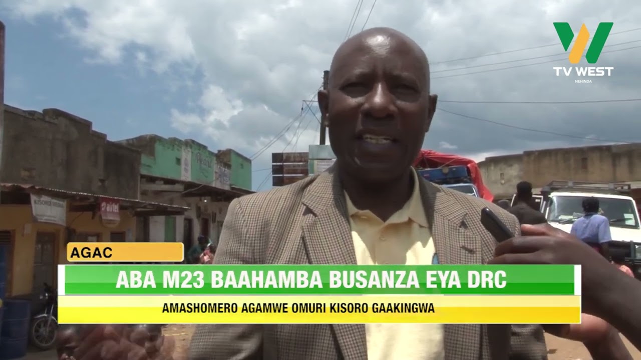 Agacencwire: Abaheekyera ba M23 baahamba Busanza eya Congo. Amashomero agamwe omuri Kisoro.