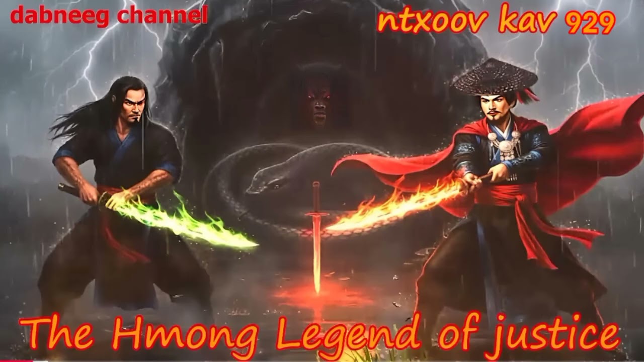 Ntxoov kav The Hmong Legend Part 929 - Tus Yeeb Ncuab - Sword fighter for #ntxoovkav929