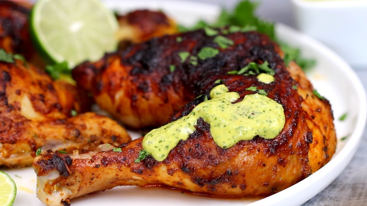 The Most Delicious Peruvian Chicken Dinner