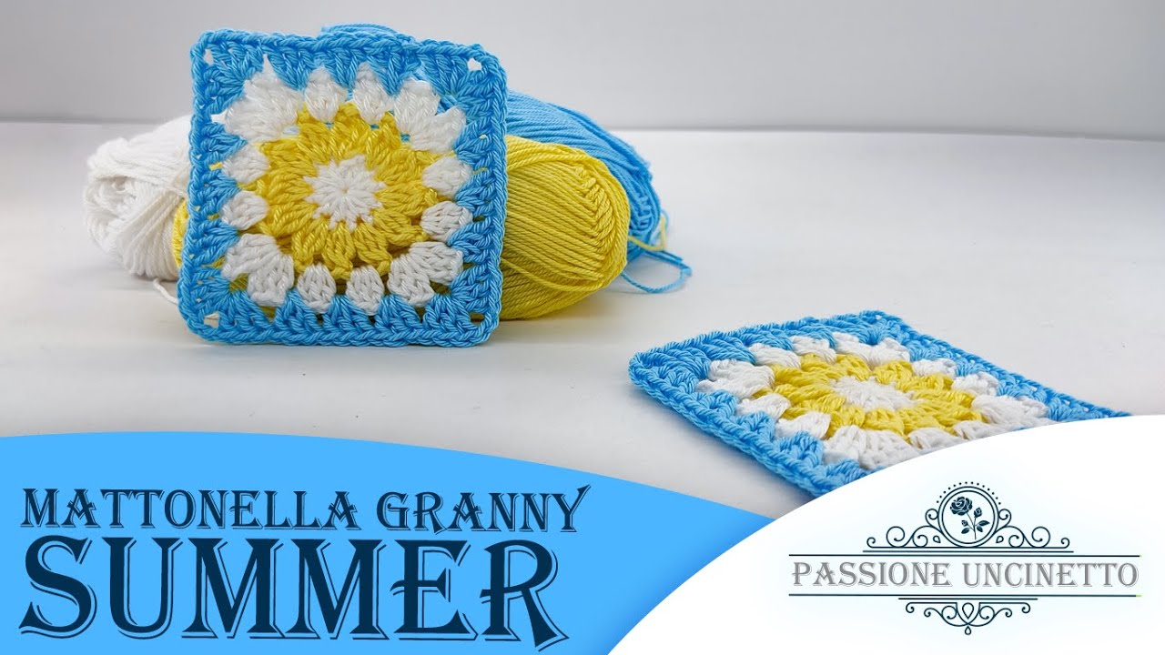 TUTORIAL: Mattonella Granny Summer ☀️