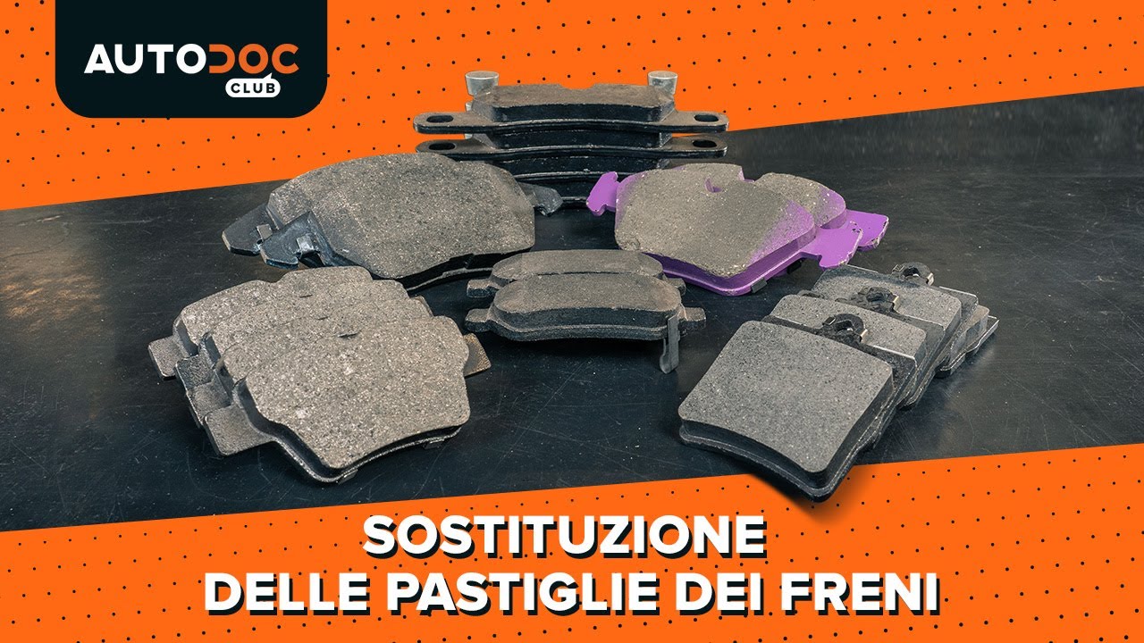 Come cambiare le pastiglie dei freni su un’auto [VIDEO TUTORIAL DI AUTODOC]