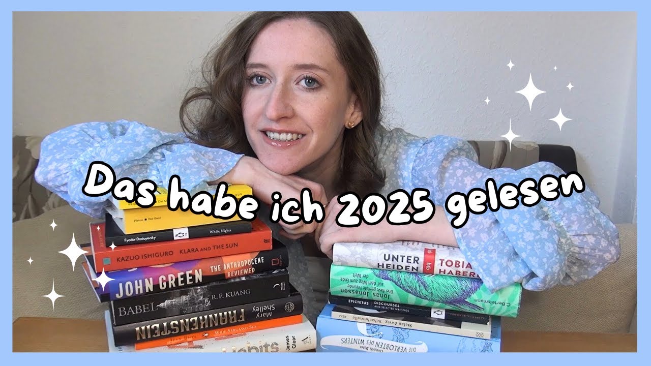 Lasst mich 2 Stunden 18 über mein neues Hobby reden (Bücher, die ich 2025 gelesen habe)