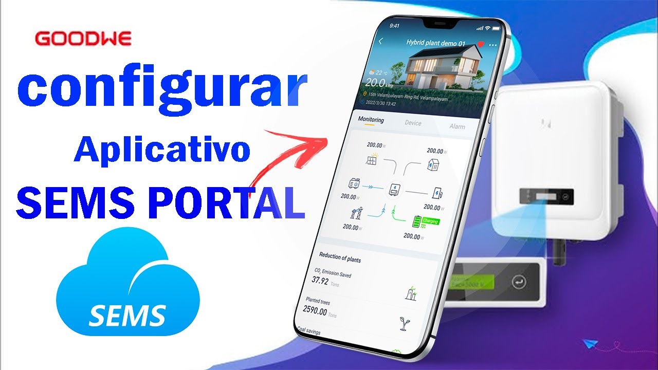 Passo a passo- Como configurar o aplicativo Sems portal no celular (inversor Goodwe)