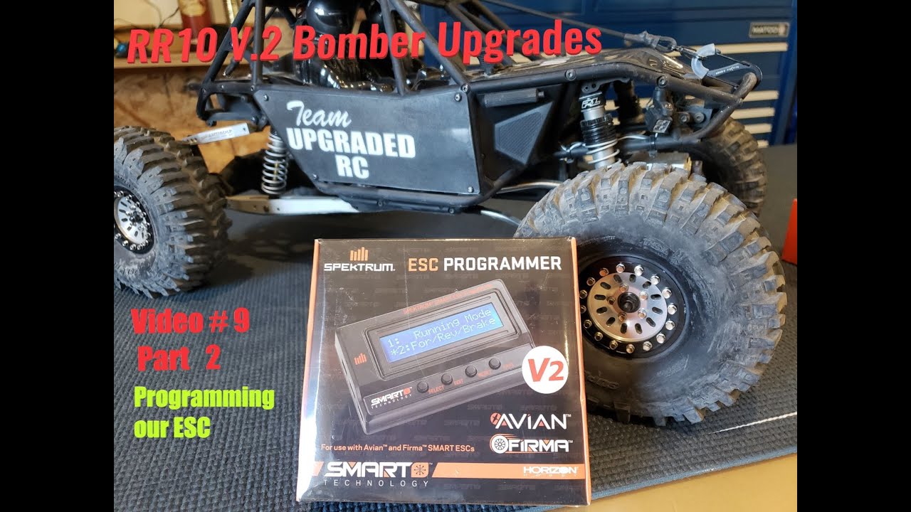 Using the Spectrum V 2 Firma Smart ESC Progammer to Program our 130a ESC