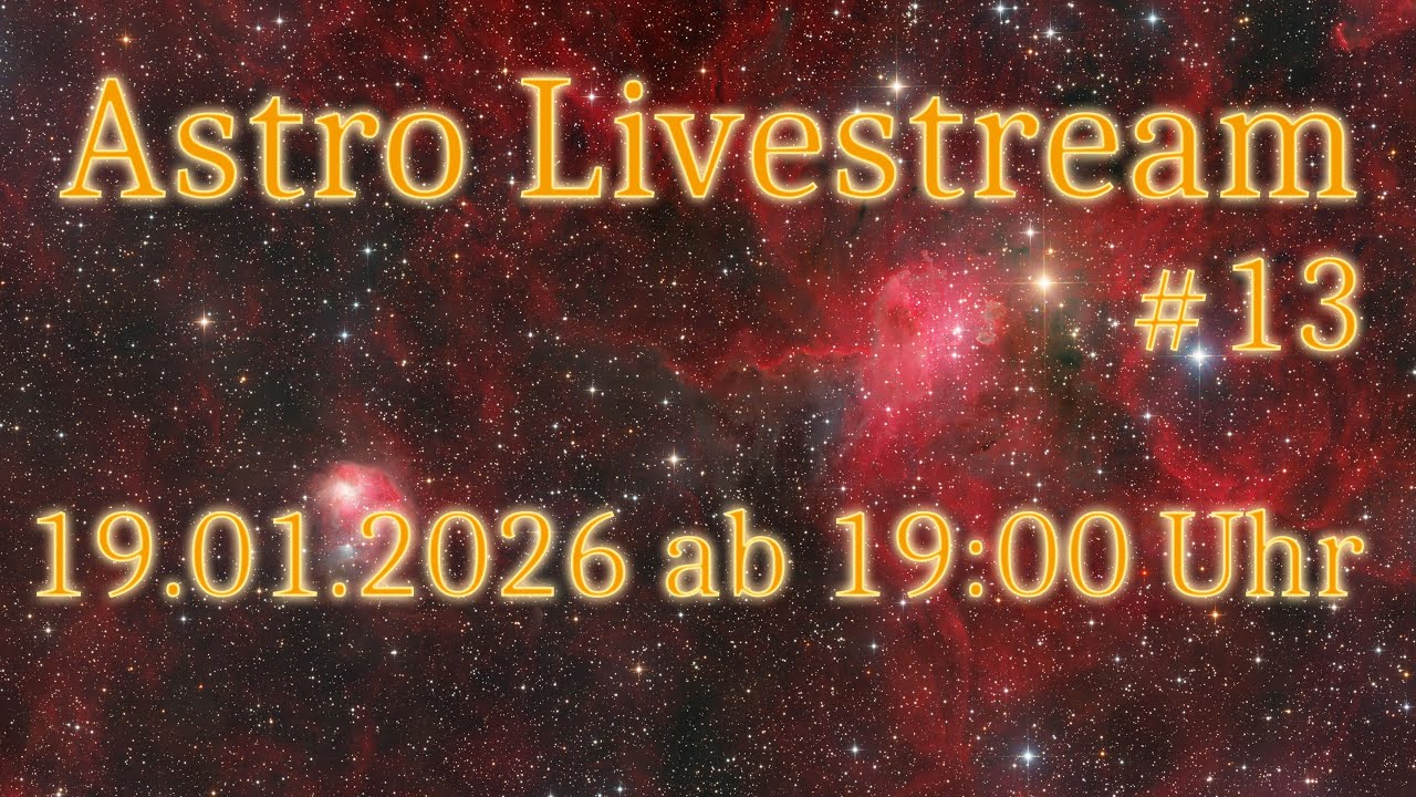 Sternwarte Hof - Astro Livestream #13