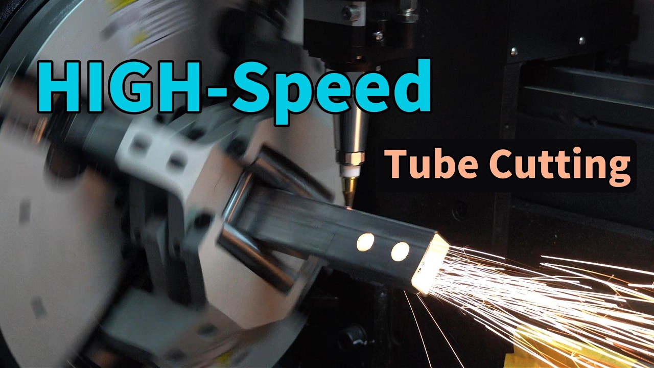High-Speed Fiber Laser Tube Cutting Machine | Automatic Feeding & Precision Tube Cutting