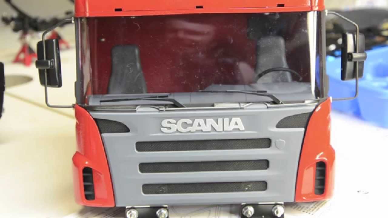 Сборка модели Tamiya Scania R470, часть 7, финал.