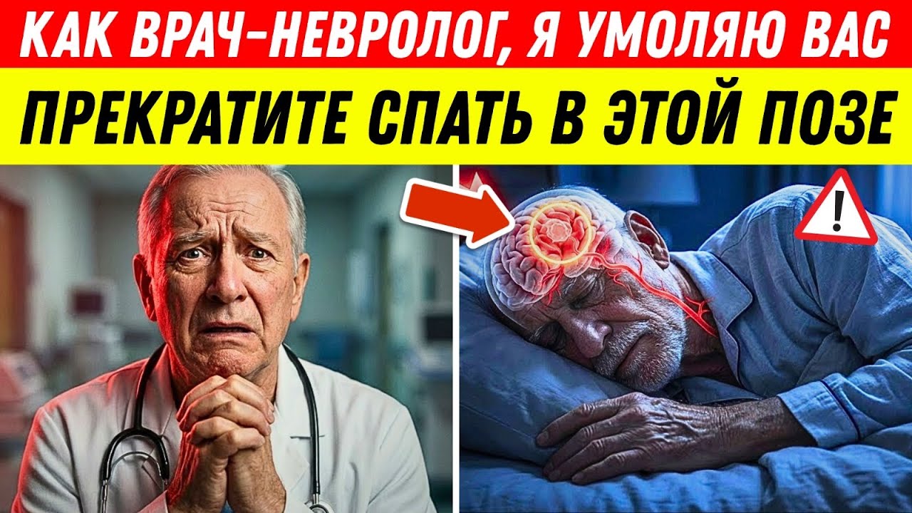 Кардиохирург Предупреждает: Эта Поза Для Сна Повышает Риск Инсульта За Ночь