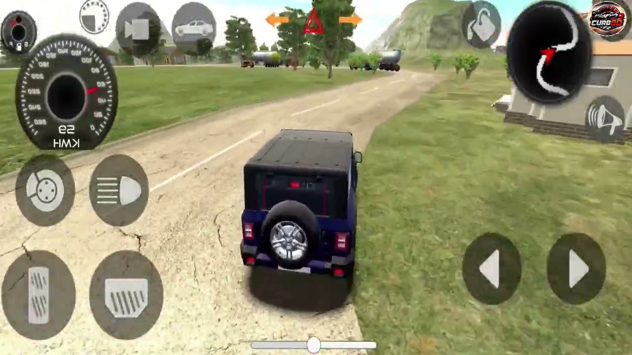Mahindra Thar Game | Curbgo Car Racing | Tope Speed Car Racing | Curbgo 