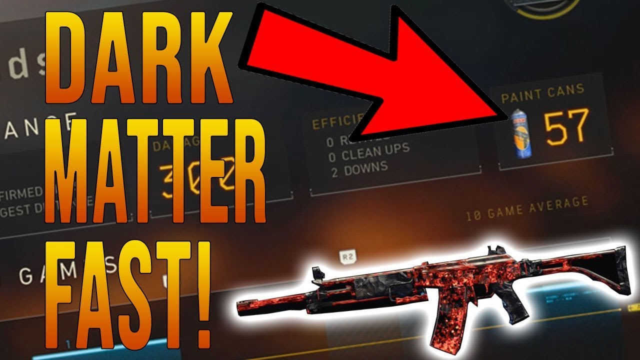Blackout Dark Matter FAST!  50+ Cans Per Game!