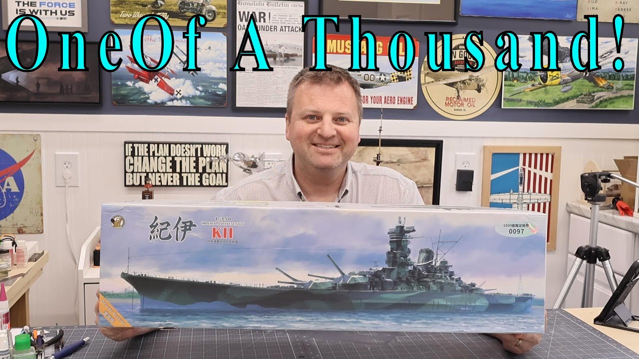 RARE 1/350 Very Fire Super Yamato Kii Review