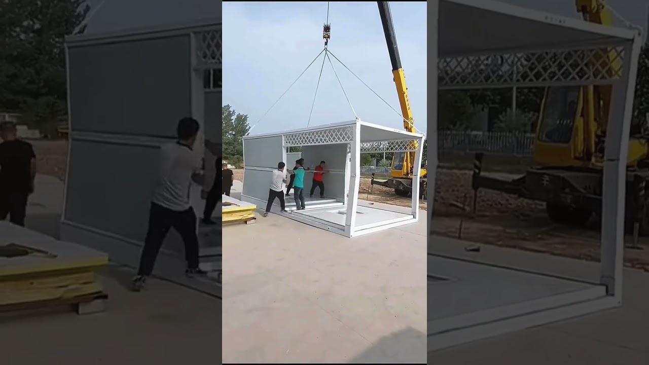 Folding house from China