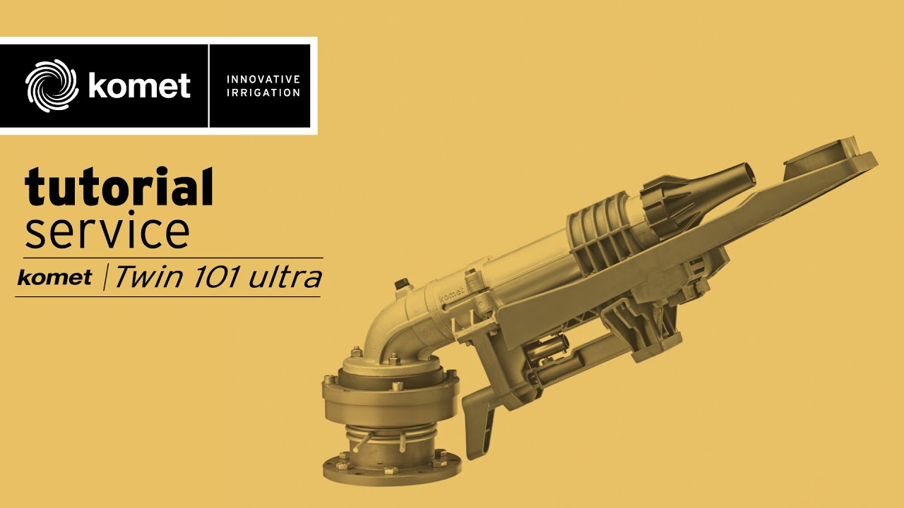 Service Komet Twin 101 Ultra Sprinkler Body