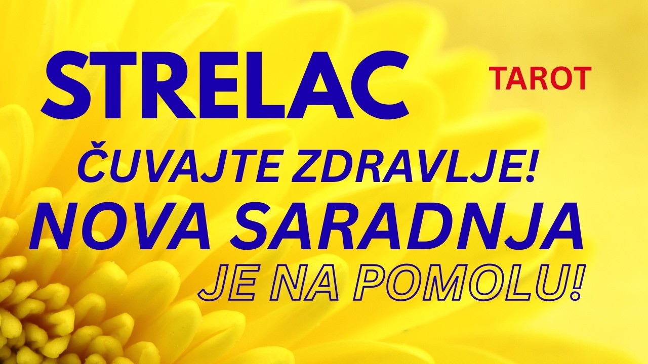 STRELAC MART 2026. - ČUVAJTE ZDRAVLJE! NOVA SARADNJA NA POMOLU!