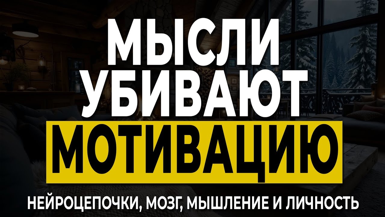 Мысли убивают мотивацию