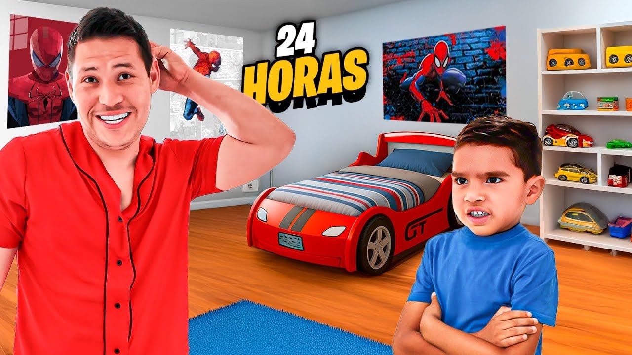 24 Horas en el Cuarto de Juanito 😱