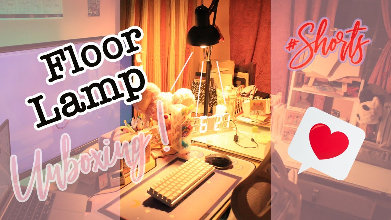 Floor lamp for my workstation #shorts