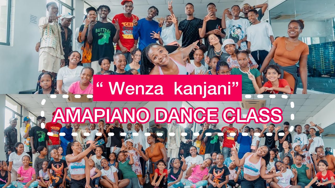 ZENZA KANYANI NEW AMAPIANO DANCE CLASS (Angel Nyigu) #Amapiano #southafrica