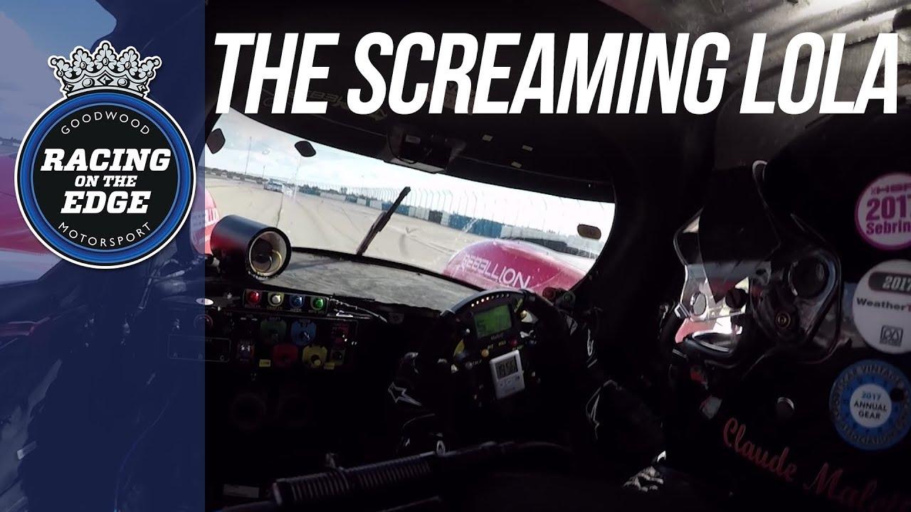 Best scream ever? On board V8 Lola Rebellion