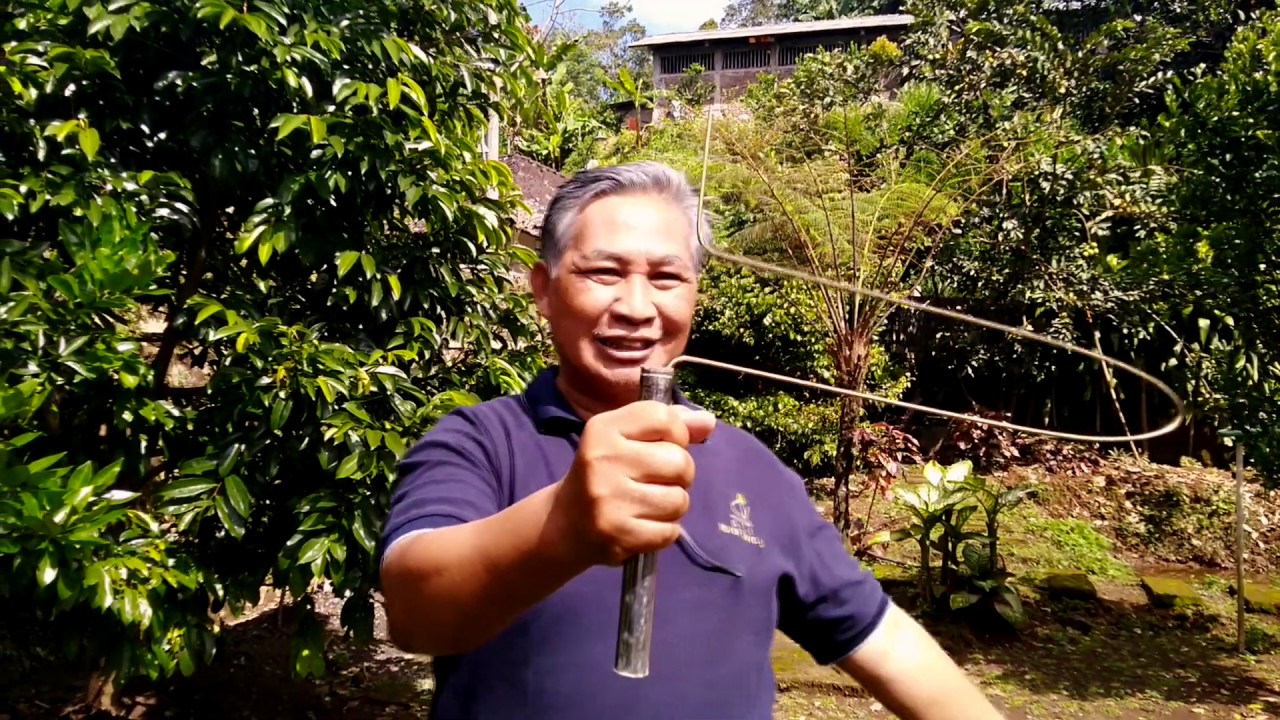 TUTORIAL MENGGUNAKAN ALAT DETEKSI SUMBER MATA AIR / DOWSING ROD
