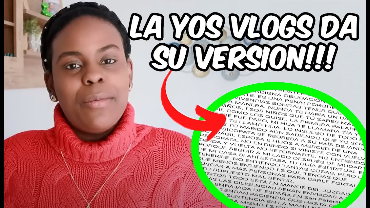 LA YOS VLOGS saca comunicado/MARIAM BELLA da su version🔥