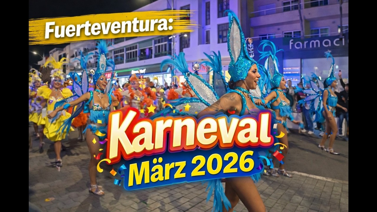 Corralejo explodiert vor Stimmung – Karneval 2026 auf Fuerteventura!