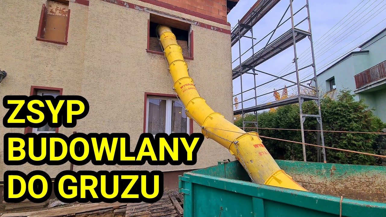 ZSYP BUDOWLANY DO GRUZU NA GRUZ - CO TO JEST I DLACZEGO JEST PRZYDATNE PRZY REMONCIE?