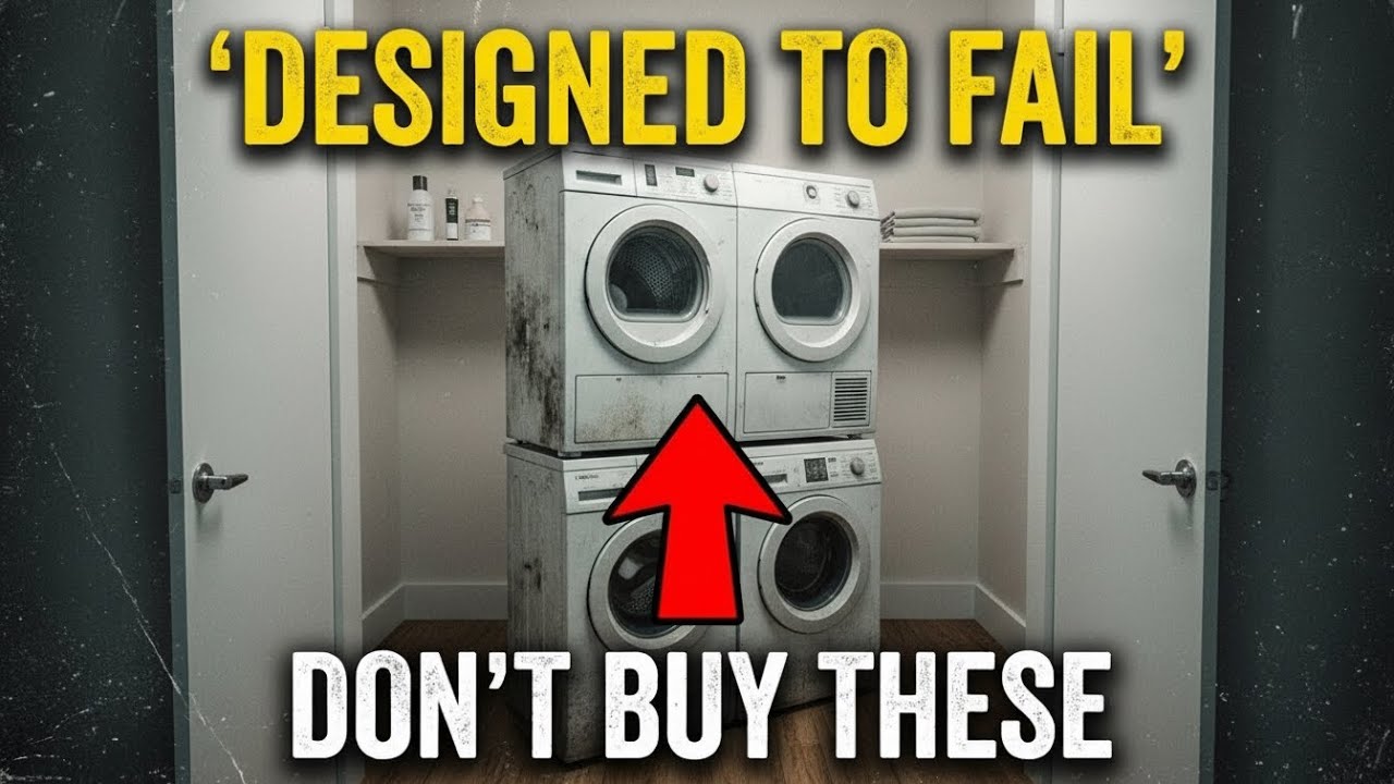 Why 90% of New Stackable Washer Dryers Are Garbage The Space Saving Trap