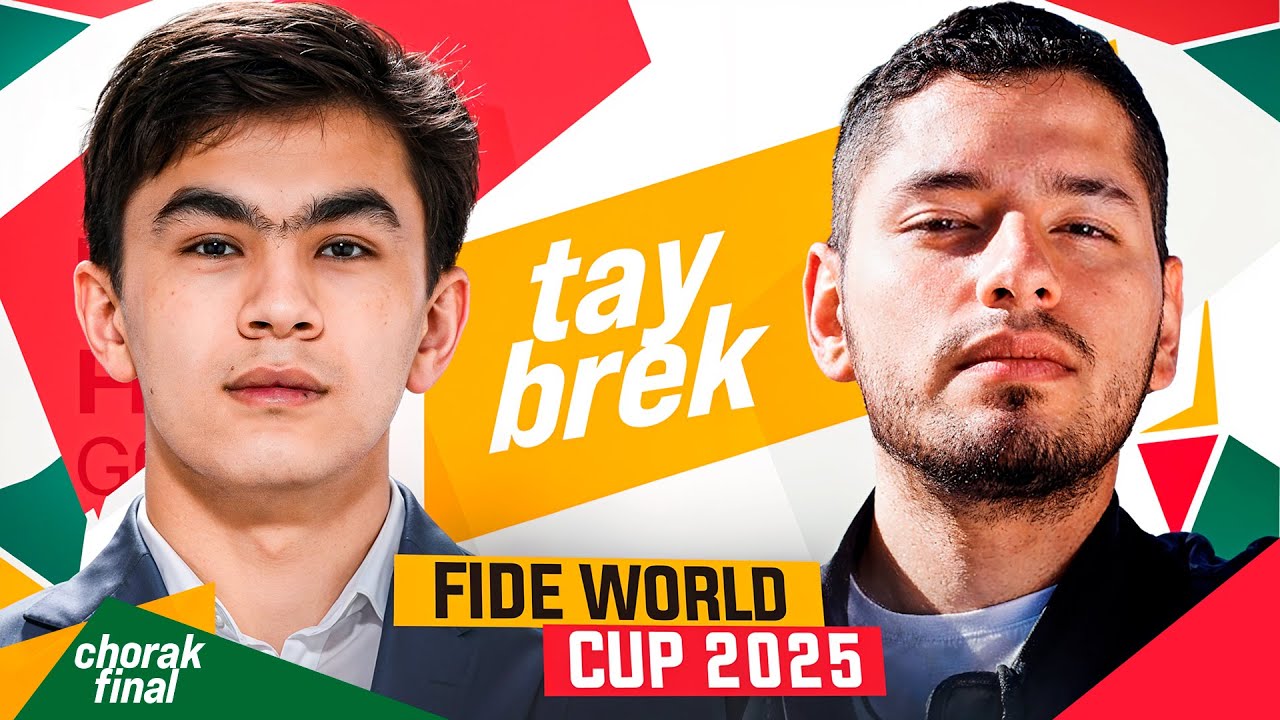 FIDE WORLD CUP 2025 - Nomzodlar kubogi uchun JANG! | TAYBREK