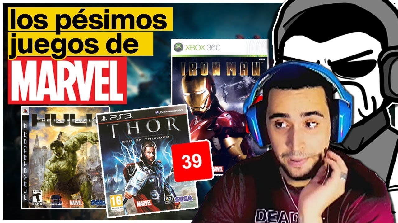 Los JUEGOS de MARVEL son HORRIBLES