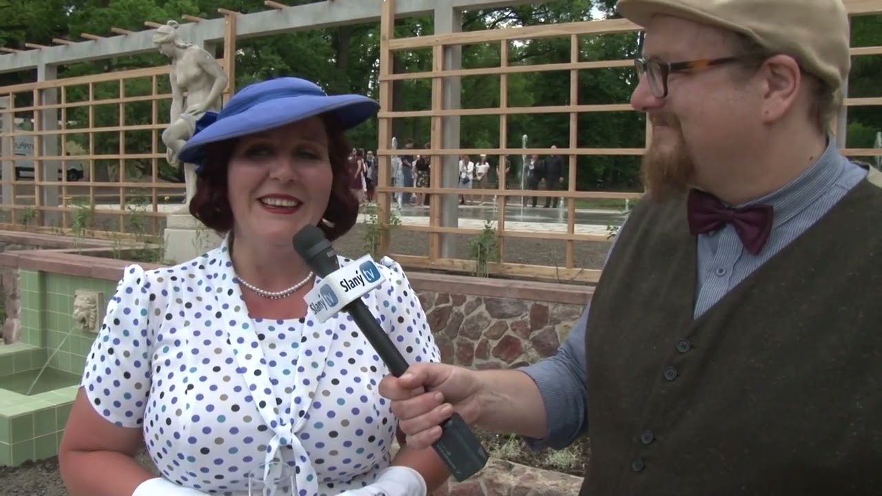 Kumpánova zahrada - otevření - Slaný (2022)